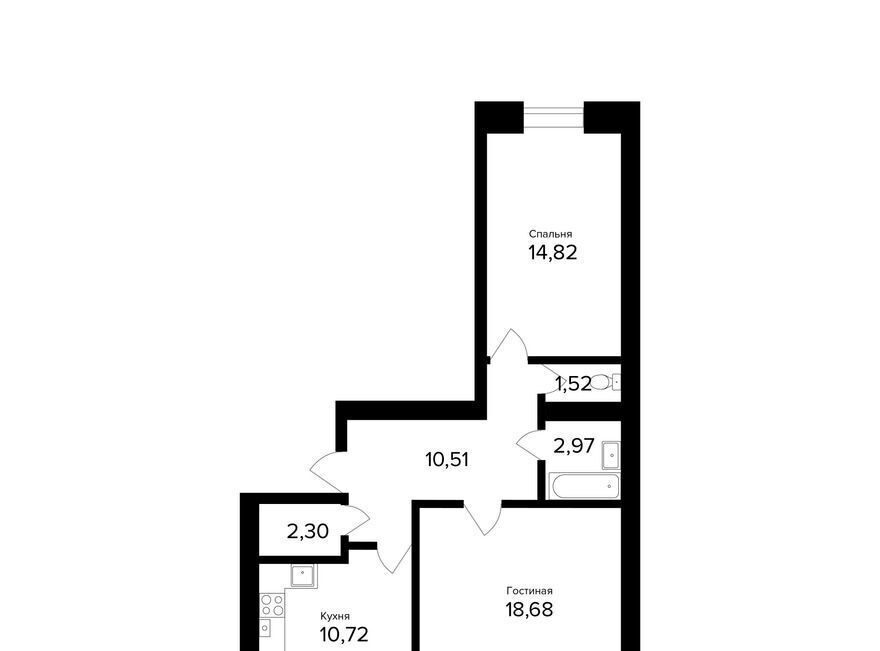 квартира г Ярославль р-н Дзержинский ул Александра Додонова 6к/2 фото 1