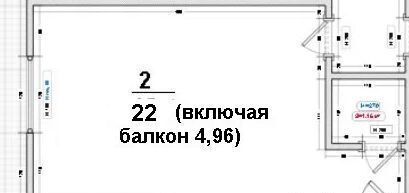 квартира г Москва метро Ясенево ул Айвазовского 5к/1 фото 3