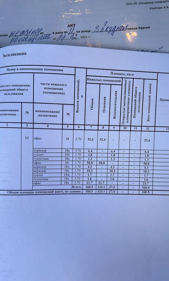 свободного назначения г Курск р-н Центральный ул Звездная 11 фото 8