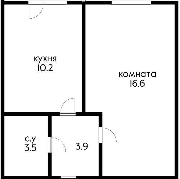 квартира г Краснодар р-н Прикубанский ул 1-го Мая 302 фото 6