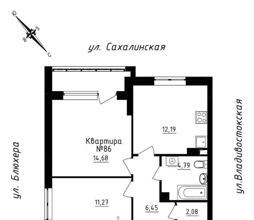 квартира г Екатеринбург Машиностроителей ул Кронштадтская фото 1