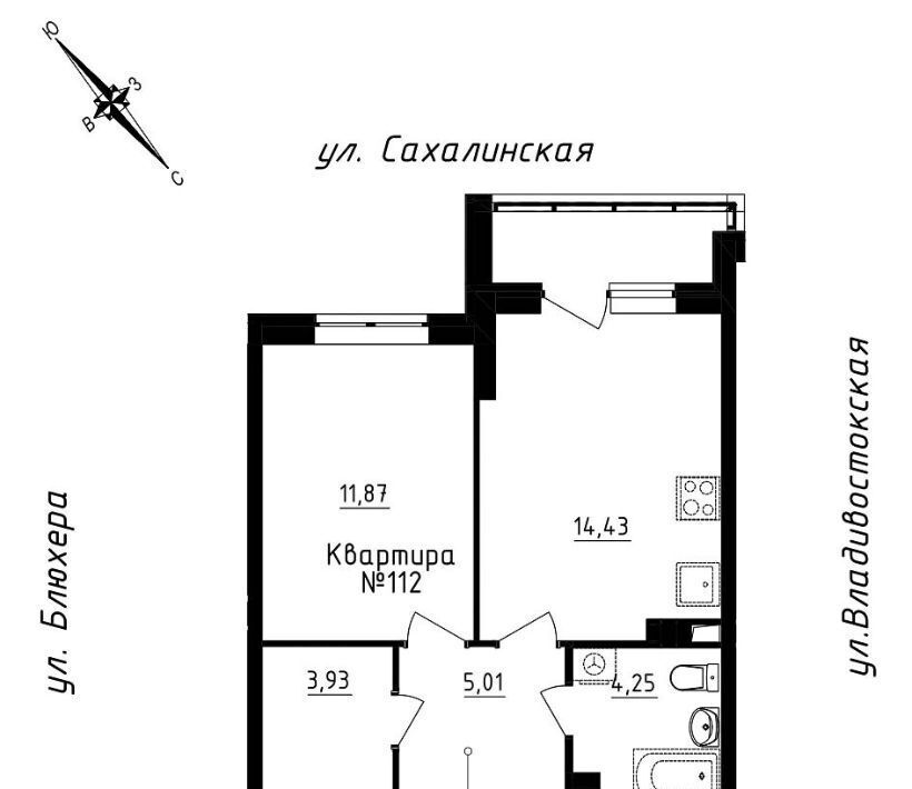 квартира г Екатеринбург р-н Кировский Машиностроителей ул Кронштадтская фото 1