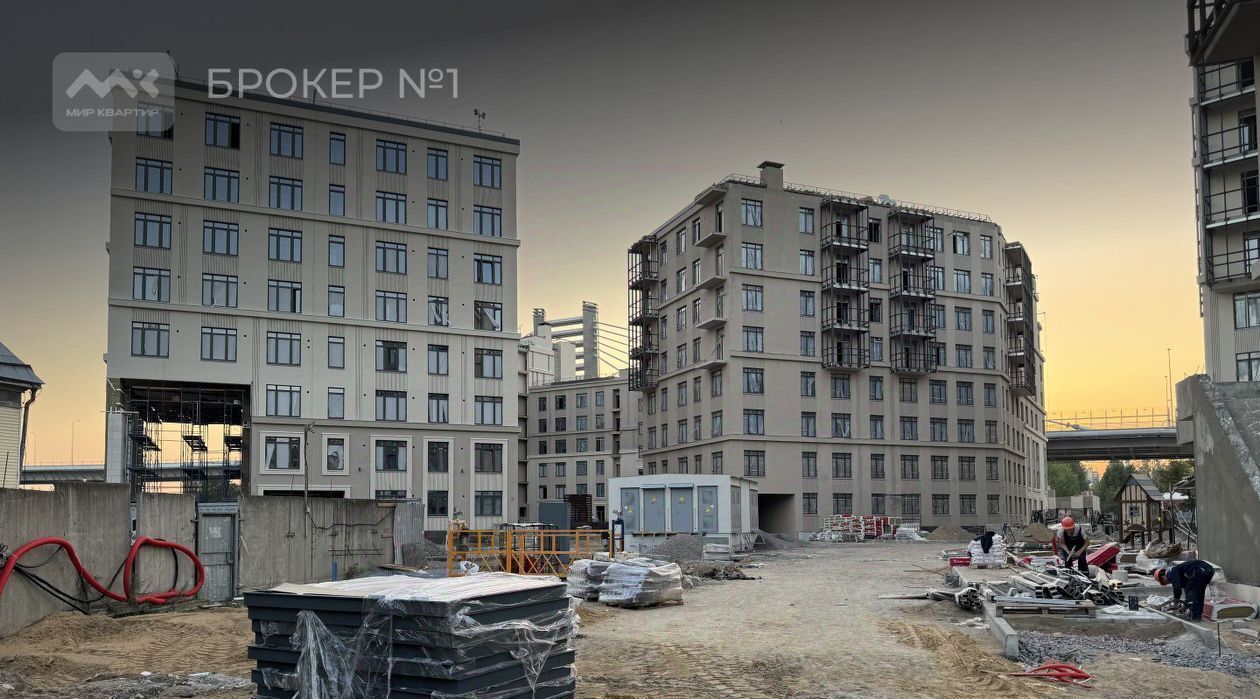 квартира г Санкт-Петербург метро Василеостровская ул Ремесленная 15 ЖК Neva Residence округ Петровский фото 5