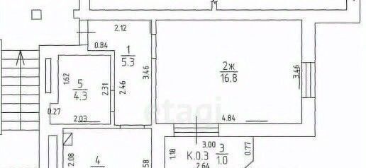 квартира г Калининград р-н Московский ул Дзержинского 98 фото 25