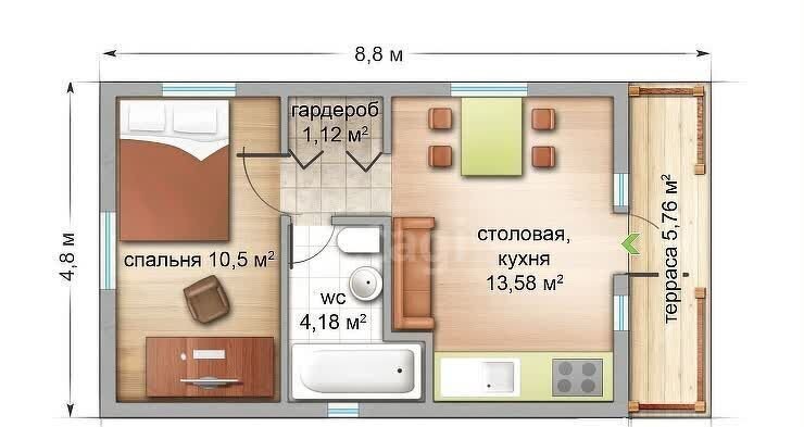 дом р-н Прионежский п Шуя Шуйское сельское поселение фото 3