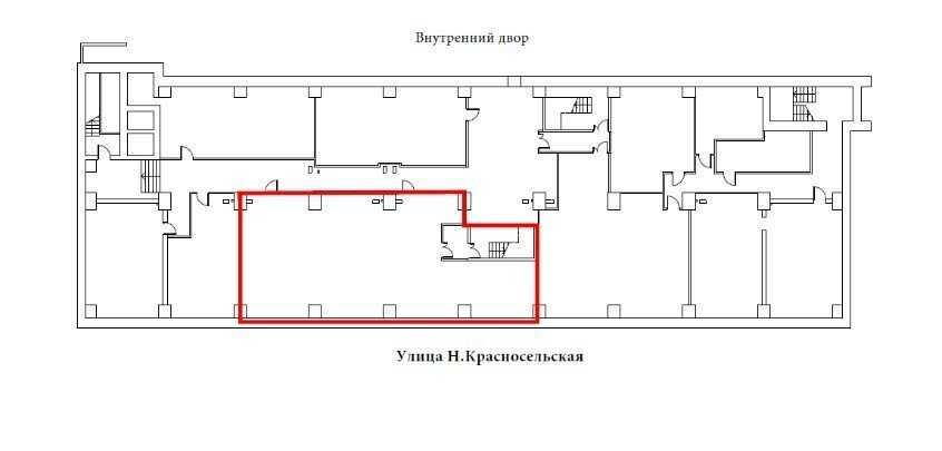 свободного назначения г Москва метро Бауманская Бауманка ул Нижняя Красносельская 35с/48 фото 4