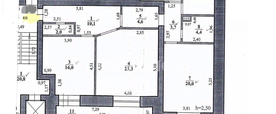 квартира г Чита р-н Ингодинский ул Бабушкина 32б фото 2