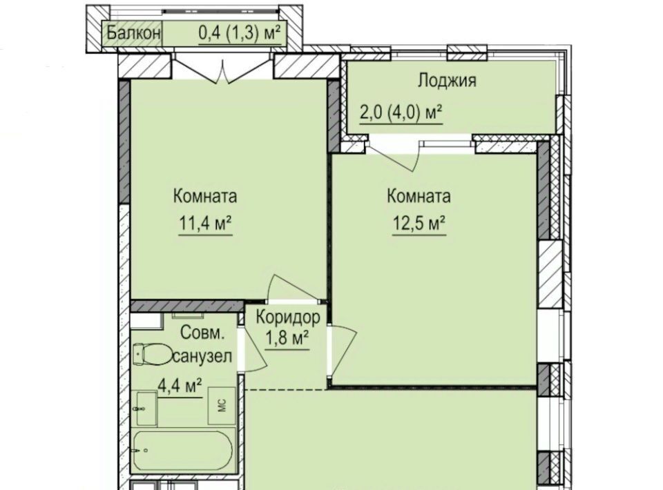 квартира г Ижевск р-н Устиновский 112, Восток СНТ фото 1