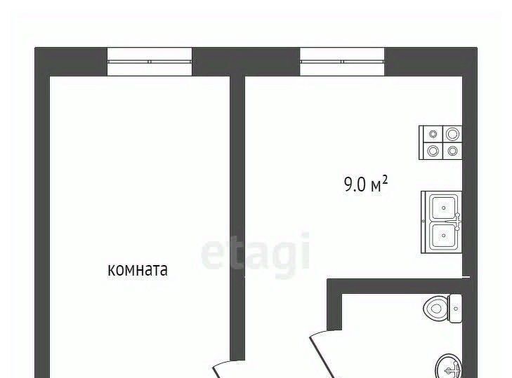 квартира городской округ Коломенский п Биорки 103, Коломна городской округ фото 16