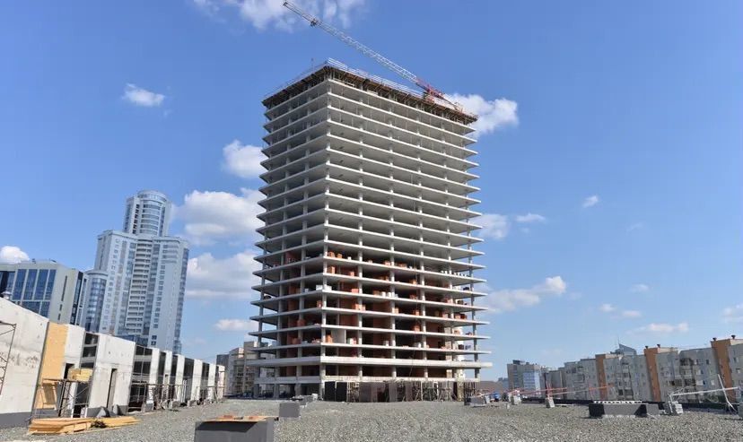 квартира г Екатеринбург р-н Верх-Исетский ул Маршала Жукова 16 МФК Re:Volution Towers Площадь 1905 года фото 14