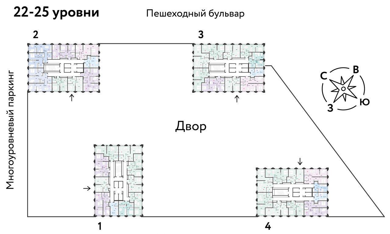 квартира г Тюмень р-н Ленинский ул Тимофея Чаркова 81 микрорайон «Звездный» корп. 1 фото 16