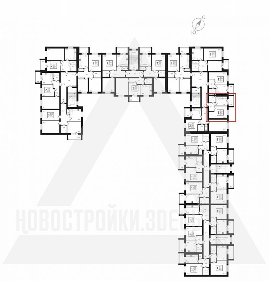 квартира г Владимир р-н Октябрьский ЖК «Веризинский» 5 корп. 2 фото 3