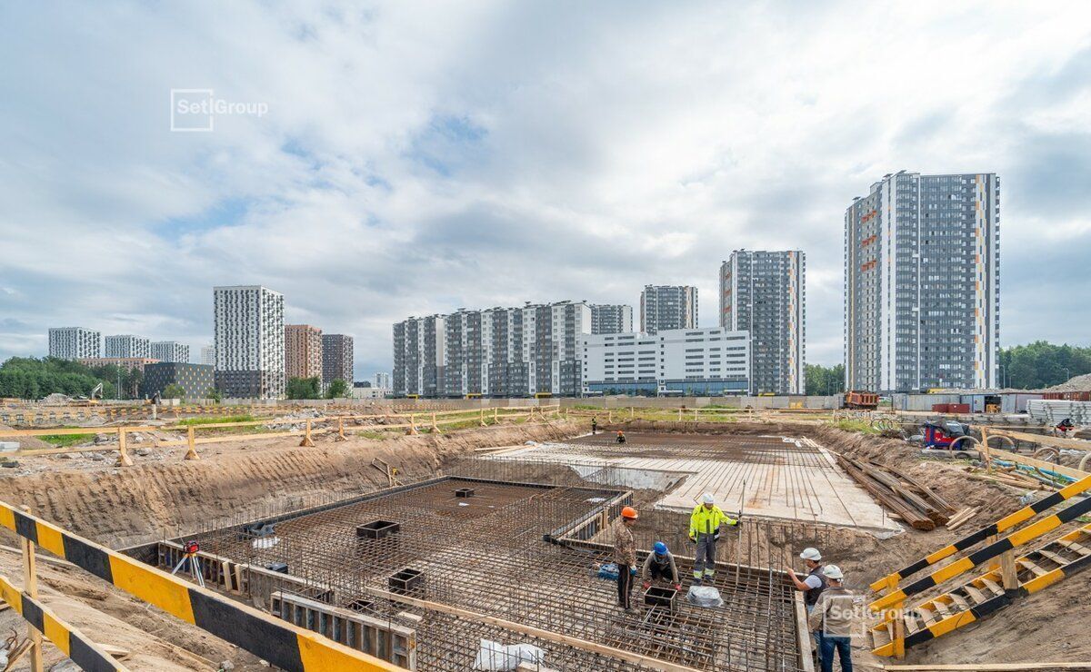 квартира г Санкт-Петербург метро Озерки пр-кт Орлово-Денисовский ЖК «Бионика Заповедная» корп. 1. 3 фото 22