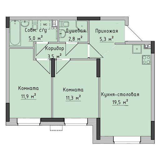 р-н Октябрьский Север дом 4 ЖК «Холмогоровский» фото