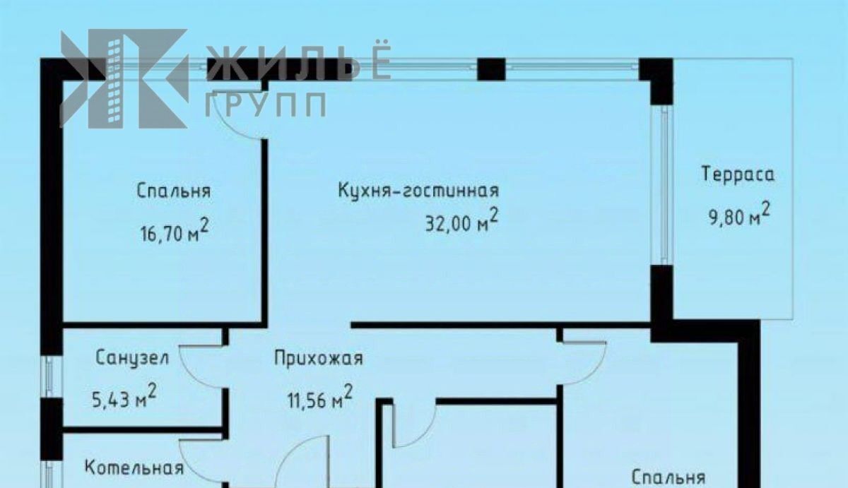 дом р-н Лаишевский с Усады ул Заовражная 2-я 2 Столбищенское с/пос фото 5