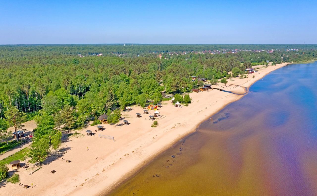 земля р-н Всеволожский д Коккорево Дорога жизни, 9755 км, Рахьинское городское поселение, коттеджный пос. Ладожский Маяк, ул. Победы, Ладожское Озеро фото 28