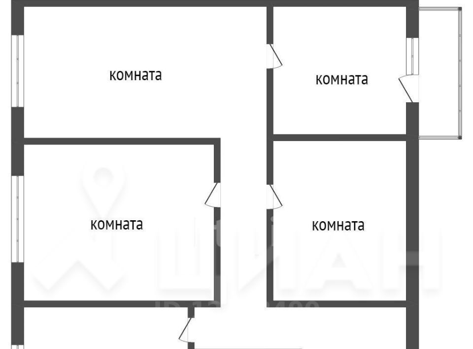 квартира г Воронеж р-н Коминтерновский ул Хользунова 100 фото 2