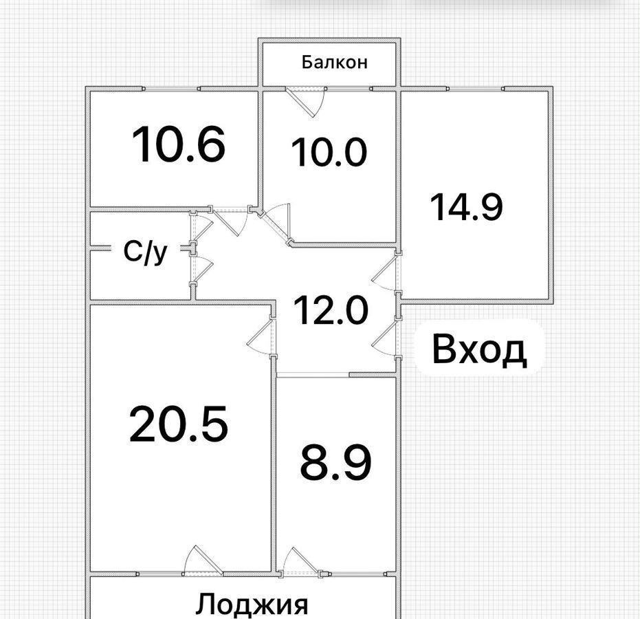 квартира г Калуга р-н Октябрьский ул Московская 317 фото 2