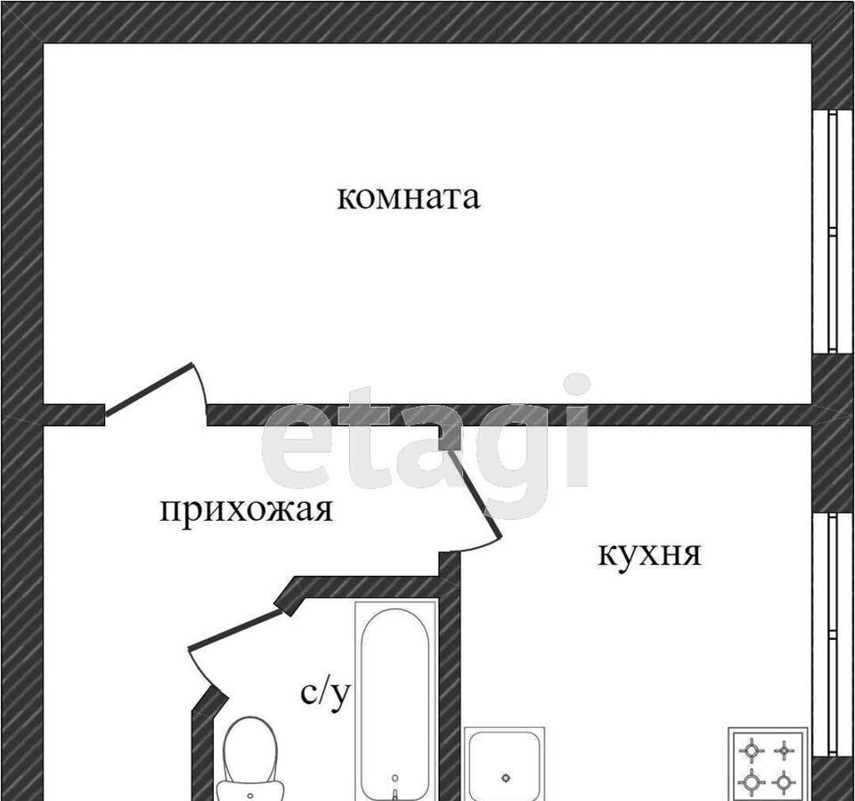 квартира г Сургут р-н Северный промышленный ул Трубная 5/2 Тюменская обл. фото 16