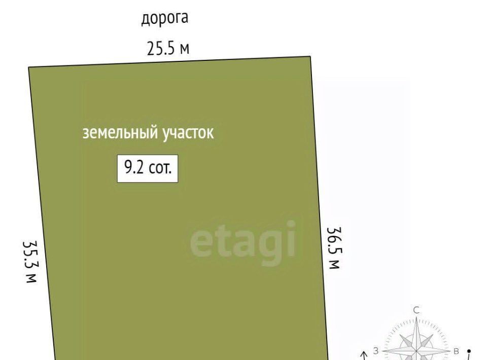 земля р-н Тюменский снт Нива ул Фруктовая фото 2