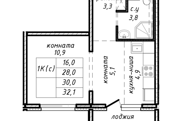 квартира р-н Ленинский дом 1 городской округ Новосибирск фото