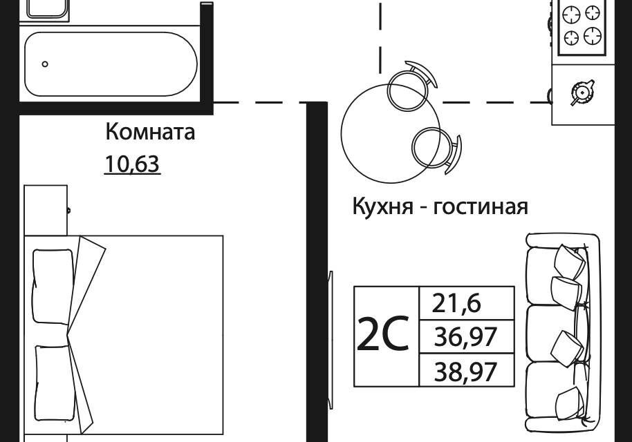 квартира г Ростов-на-Дону р-н Пролетарский городской округ Ростов-на-Дону, Пролетарский фото 1