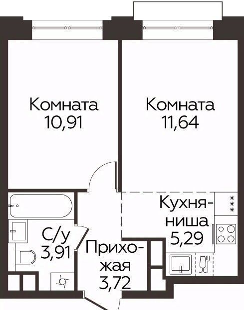 квартира г Одинцово ЖК «Каштановая Роща» Мичуринец фото 1