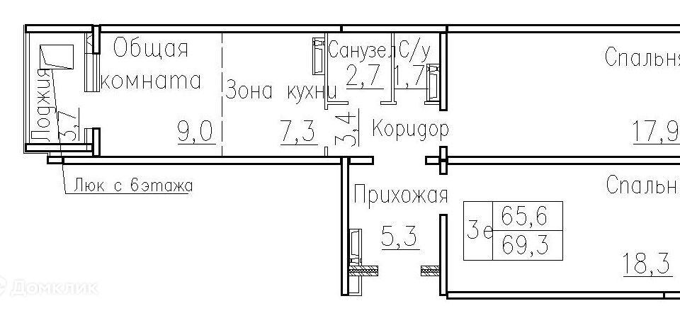 квартира р-н Новосибирский п Элитный ул Фламинго Мичуринский сельсовет фото 1