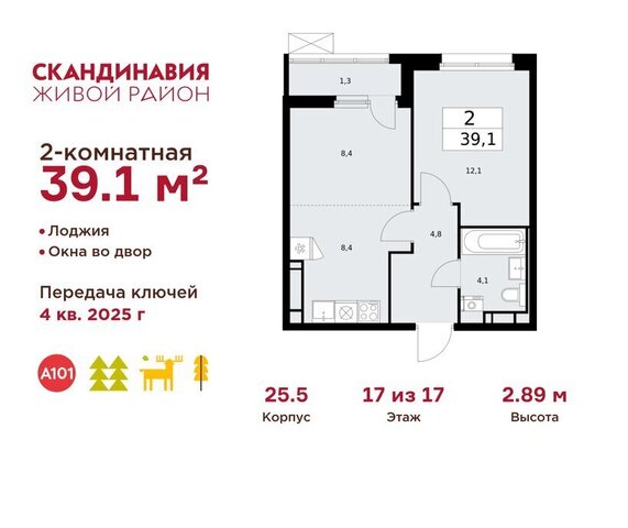 метро Коммунарка ТиНАО жилой комплекс Скандинавия фото