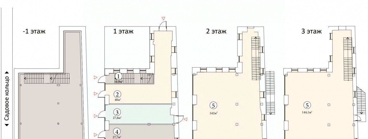 офис г Москва метро Павелецкая ул Бахрушина 36/14с 3 муниципальный округ Замоскворечье фото 3