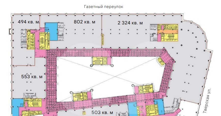 офис г Москва метро Охотный Ряд ул Тверская 7 фото 8