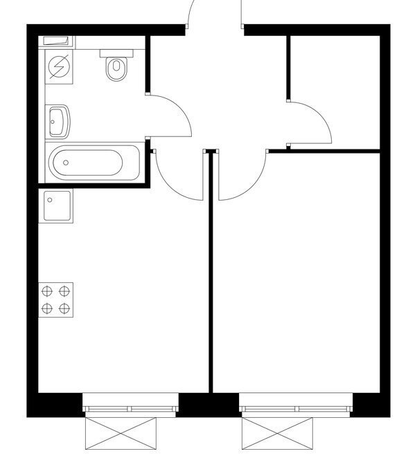 квартира г Москва метро Лихоборы Большая Академическая 85 к 3. 2 фото 1