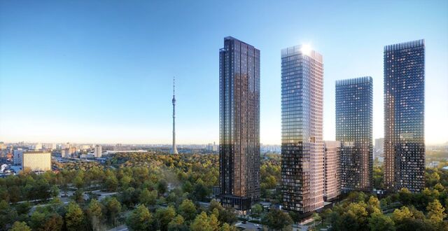 метро Бутырская проезд Огородный Квартал небоскребов Upside Towers з/у 4/7 фото