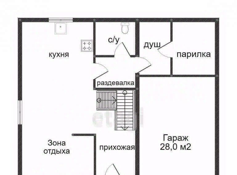 дом р-н Сургутский с/п Солнечный п Солнечный пос, Богдановское СТ, ул. 1-я, 22 фото 2