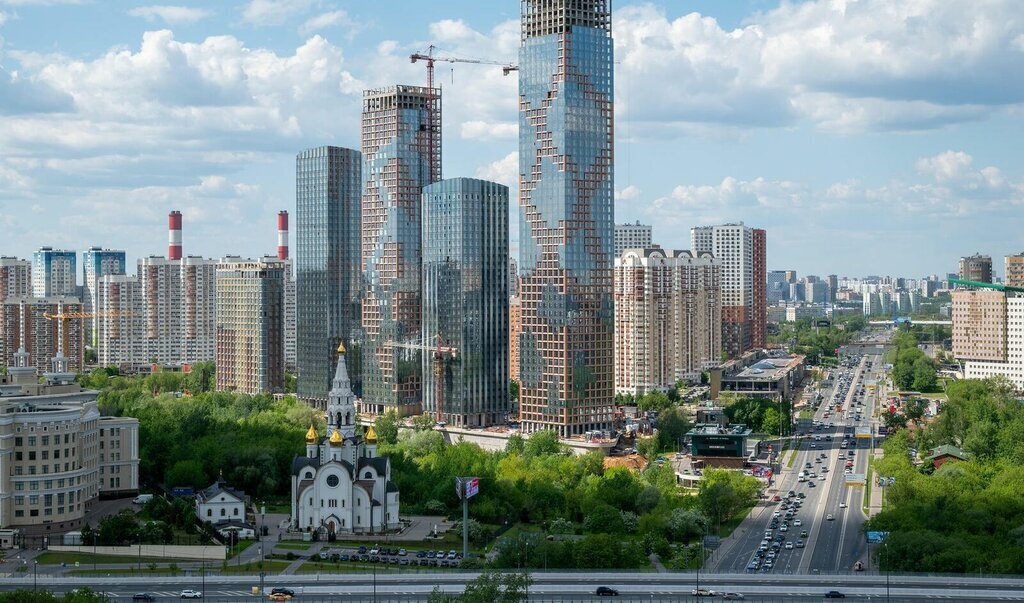 квартира г Москва метро Мичуринский проспект ЗАО Очаково-Матвеевское ЖК Левел Мичуринский к 5 фото 9