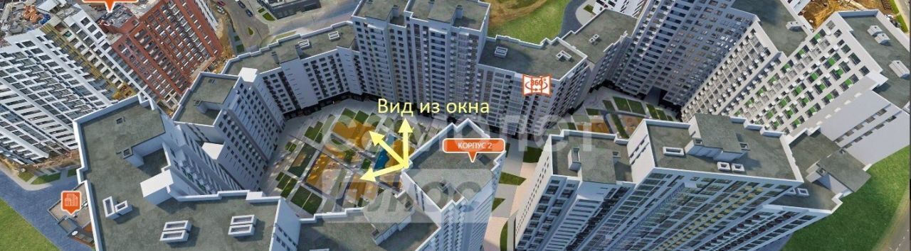 квартира городской округ Мытищи п Нагорное ул Полковника Романова 11 ЖК «Датский квартал» Медведково фото 3