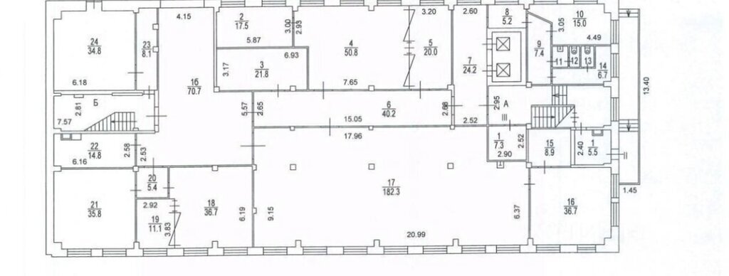 офис г Москва метро Алексеевская ул 3-я Мытищинская 3с/1 фото 20