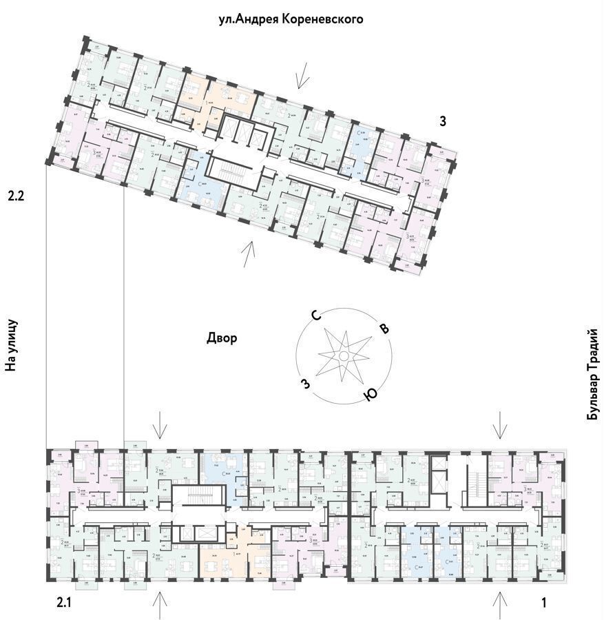 квартира г Тюмень р-н Калининский ул Новоселов 104 фото 17