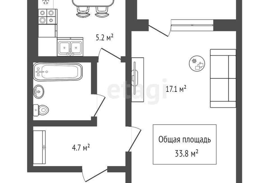 квартира г Новосибирск р-н Ленинский ул Геодезическая 13 городской округ Новосибирск фото 5