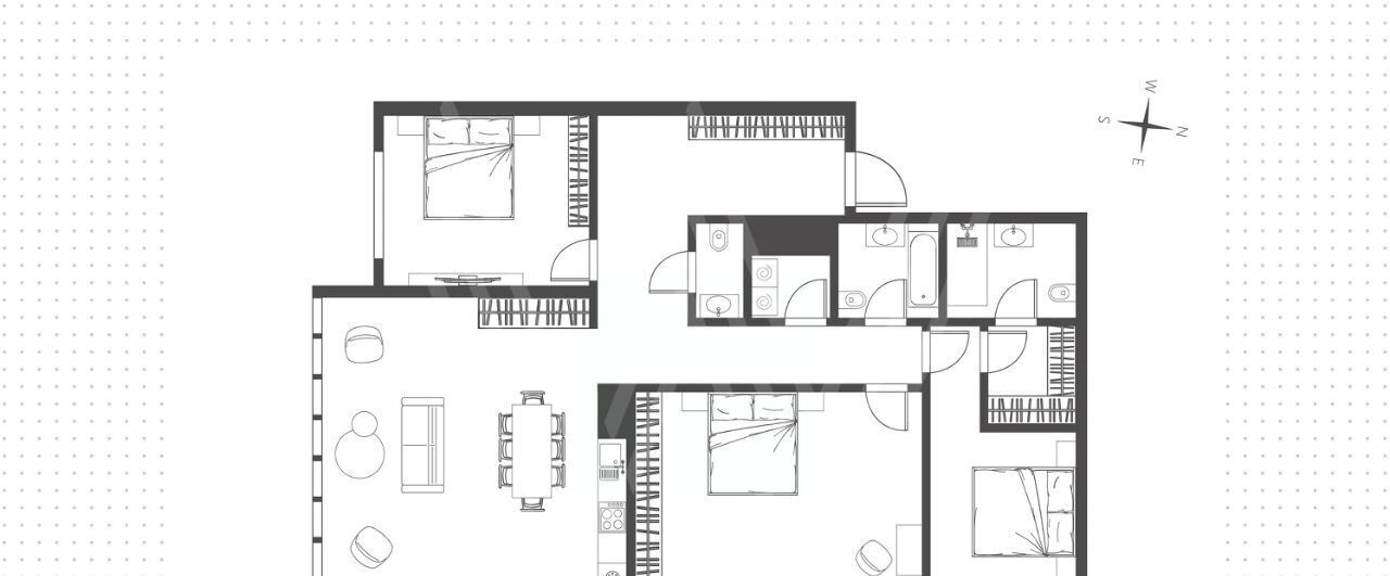 квартира г Москва метро Минская пр-кт Генерала Дорохова 39к/1г муниципальный округ Раменки фото 2