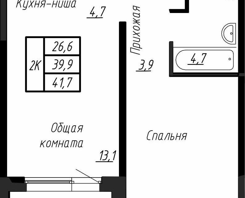 квартира р-н Тосненский п Тельмана жилой комплекс Сибирь фото 1