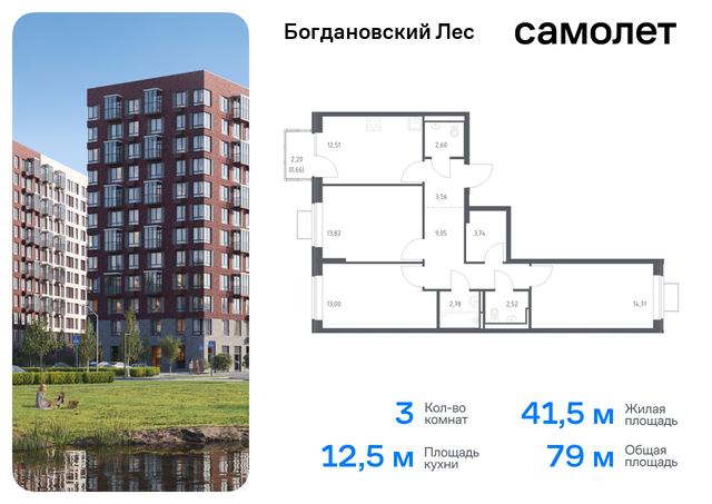 с/п Молоковское Домодедовская, жилой комплекс Богдановский Лес, 7. 1, Володарское шоссе фото