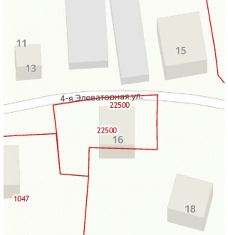 земля ул 4-я Элеваторная 16 Ленинский административный округ фото