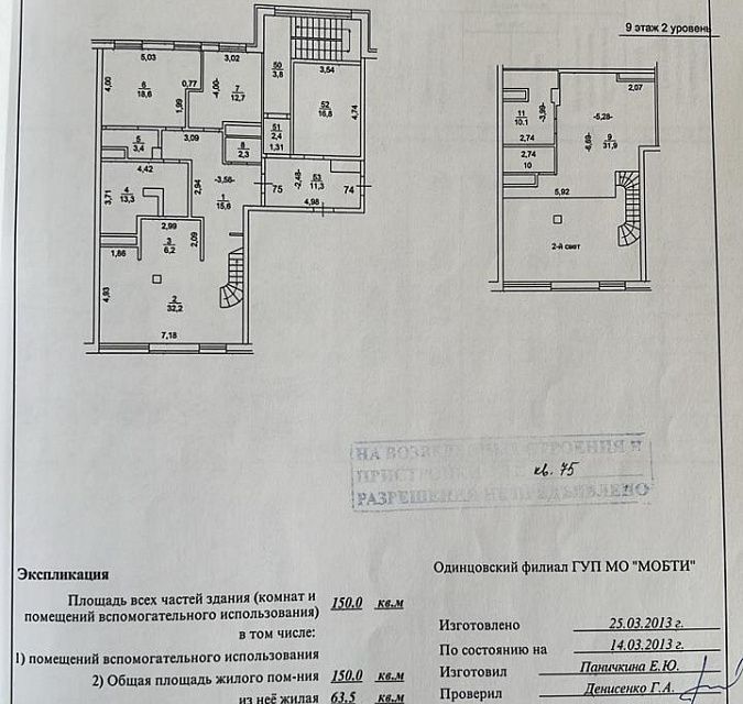 квартира городской округ Одинцовский рп Заречье ул Университетская 2 фото 2