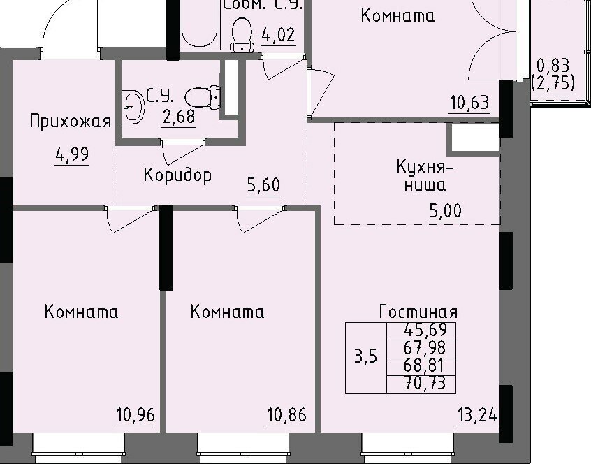 квартира г Ижевск р-н Ленинский Строитель ул Луначарского фото 1