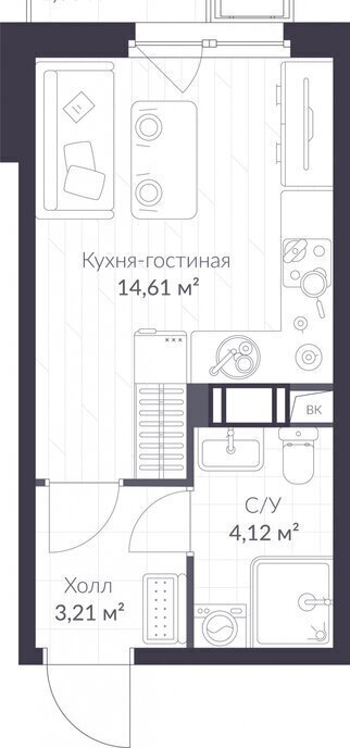 квартира р-н Всеволожский г Сертолово ЖК Veren Nort Сертолово Парнас, жилой комплекс Верен Норт фото 1