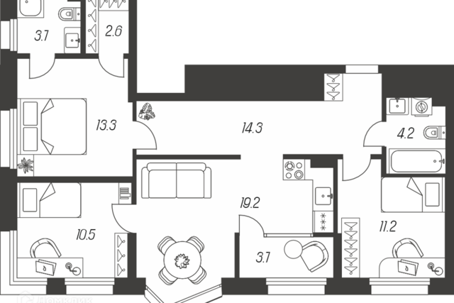 Тула городской округ, Кауля, 45 к 2 / Михеева, 2 фото