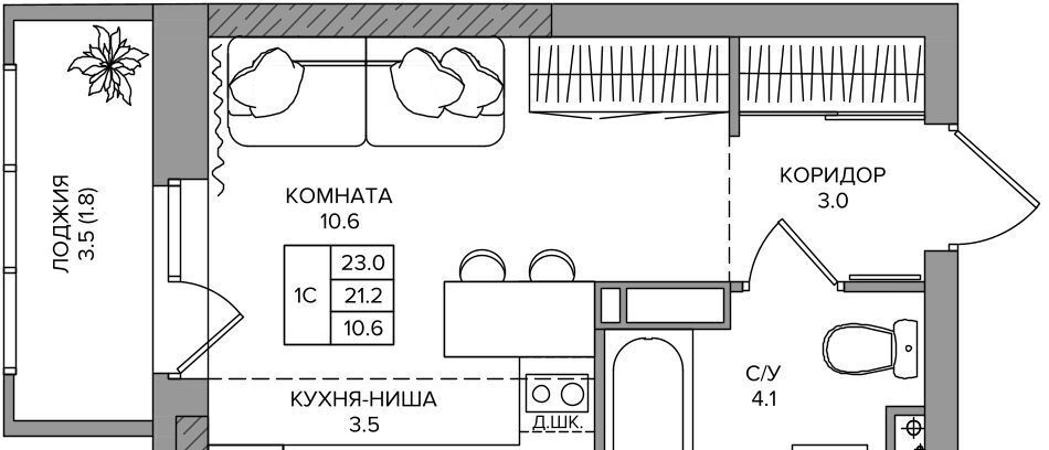 квартира р-н Пермский д Кондратово ул Водопроводная 5 фото 1