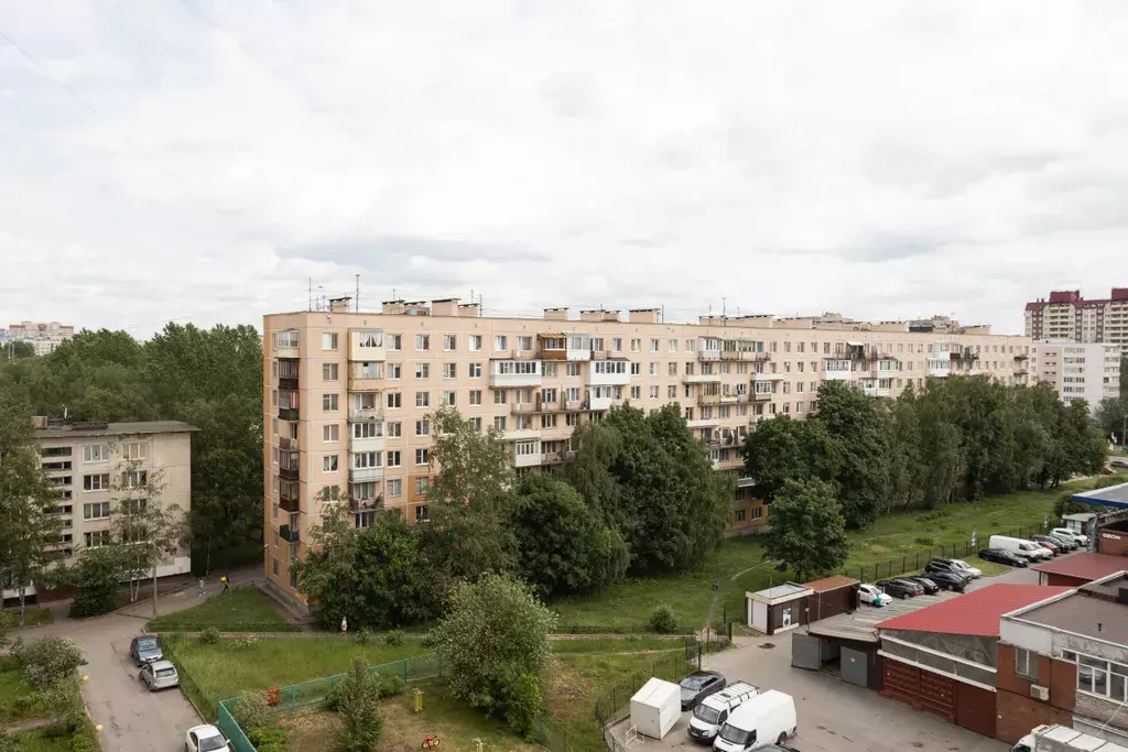 квартира г Санкт-Петербург метро Улица Дыбенко пр-кт Искровский 22 Ленинградская область фото 29