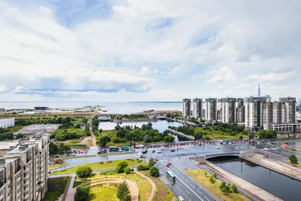 квартира г Санкт-Петербург метро Приморская наб Новосмоленская 8 Ленинградская область фото 16